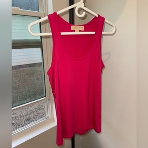 💖🤩MICHAEL Michael Kors Red Relaxed Sleeveless Tank Top